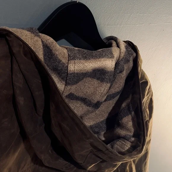 Taylor Stitch "Winslow" Jacket - Waxed + Hooded Sz 36 (XS) w/ AMAZING patina 🤩 - Picture 8 of 11